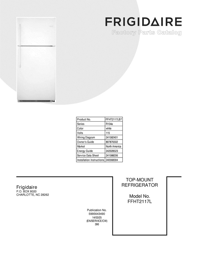 Diagram for FFHT2117LB7