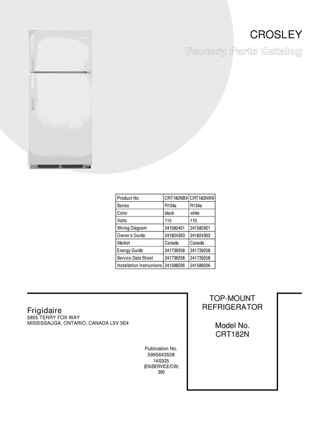 Diagram for CRT182NB9