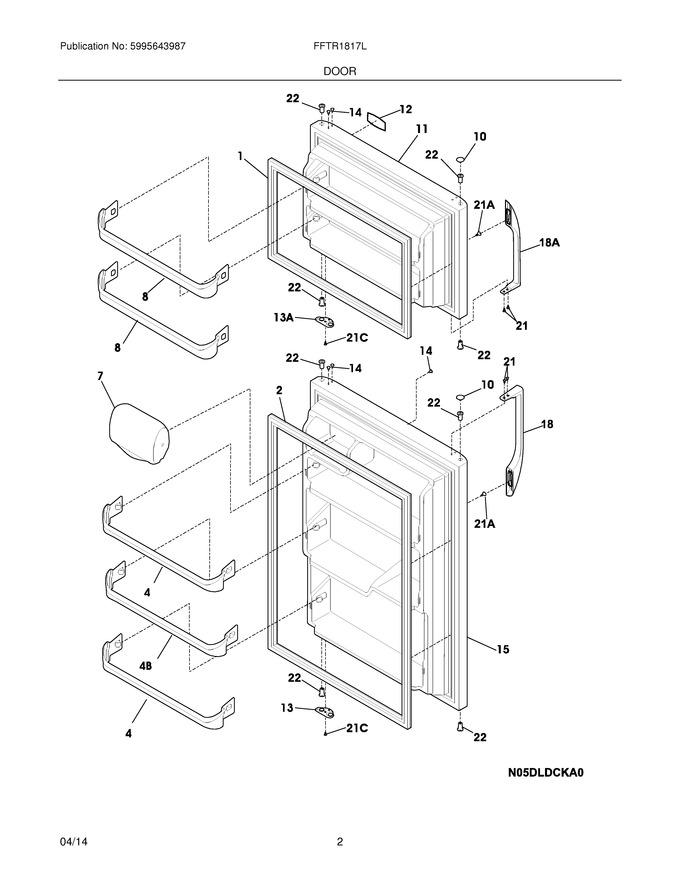 Diagram for FFTR1817LWF