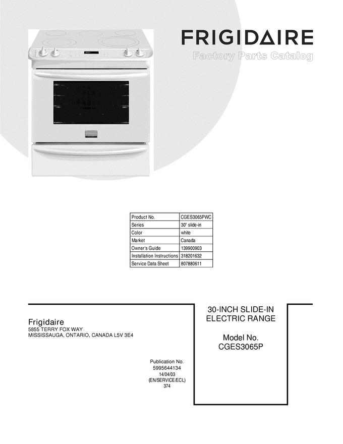 Diagram for CGES3065PWC
