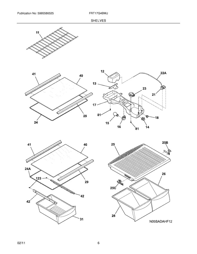 Diagram for FRT17G4BWJ