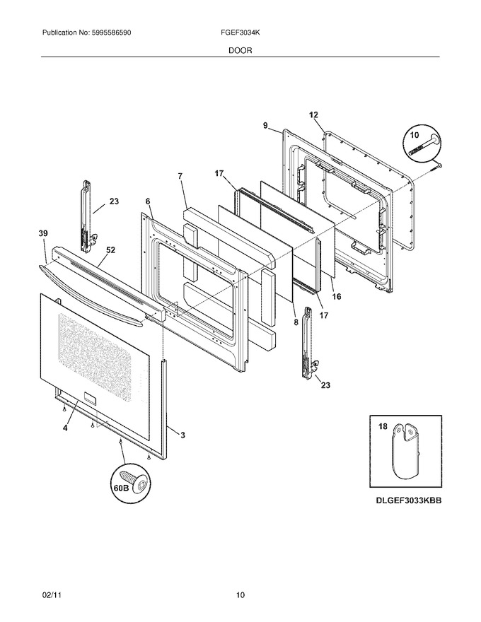 Diagram for FGEF3034KWD