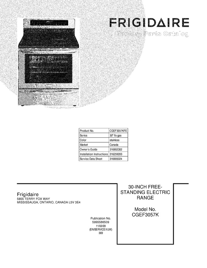 Diagram for CGEF3057KFE