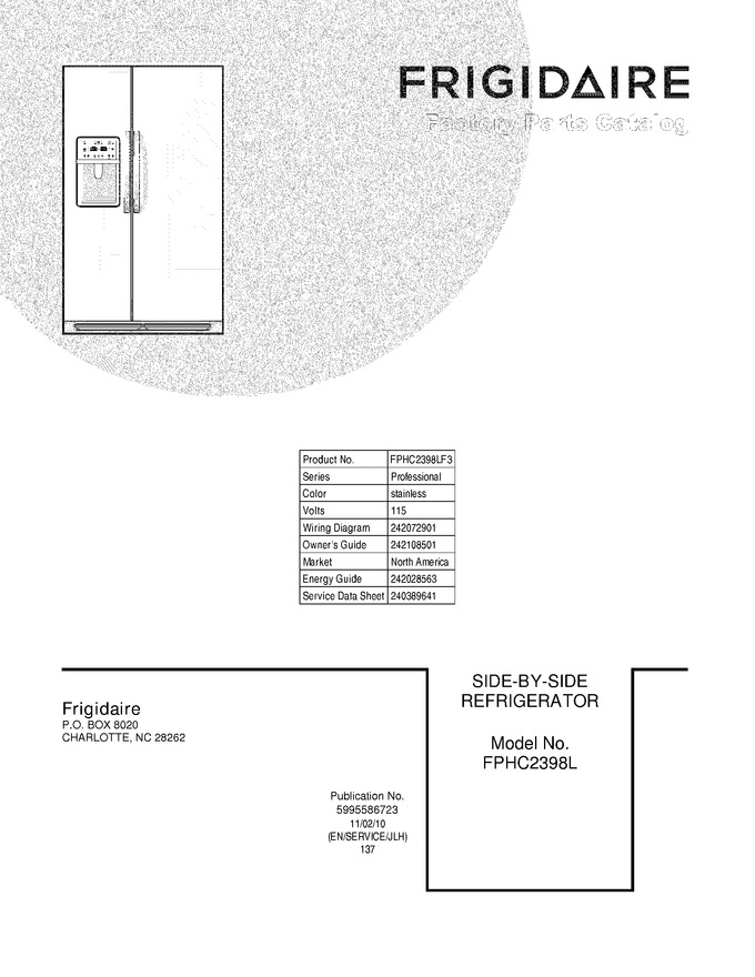 Diagram for FPHC2398LF3