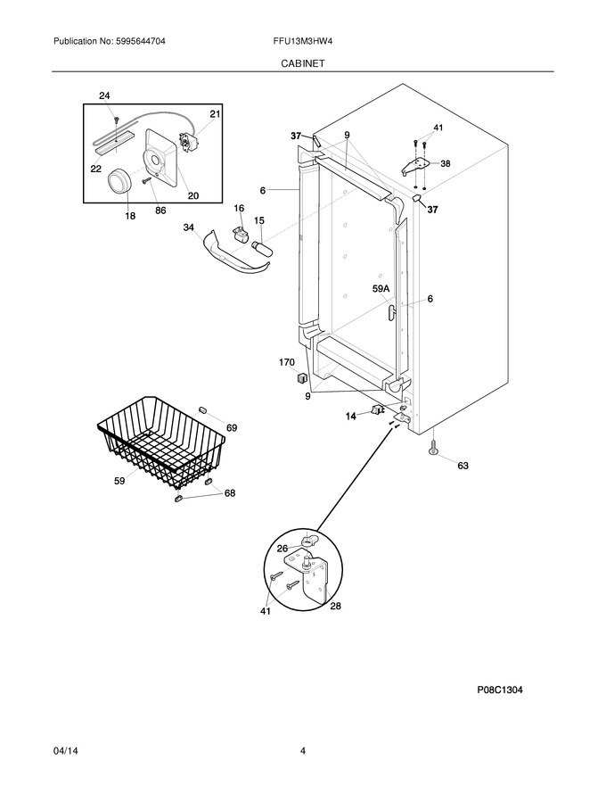 Diagram for FFU13M3HW4
