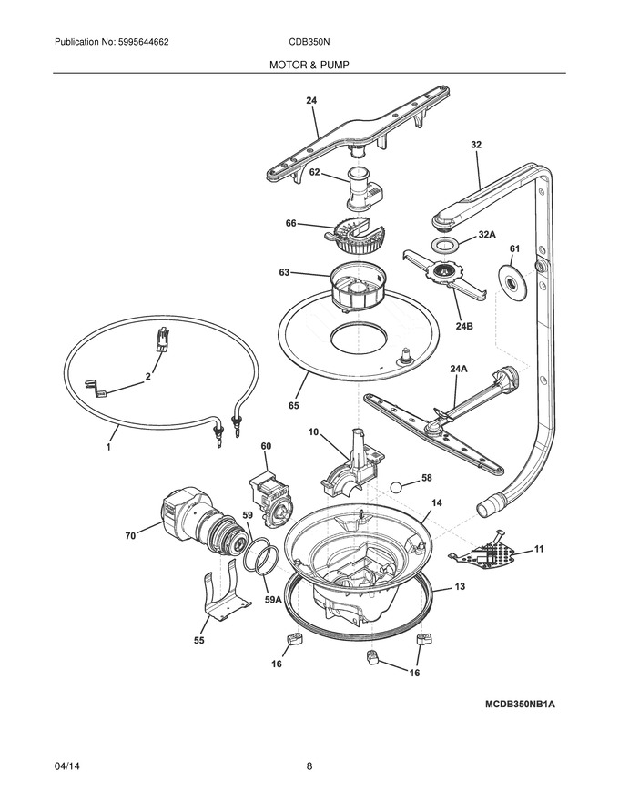 Diagram for CDB350NW1A