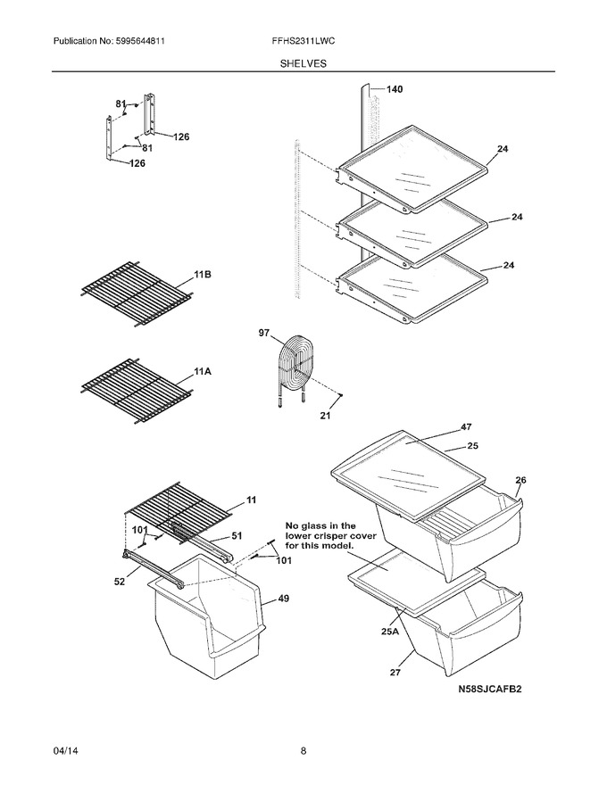 Diagram for FFHS2311LWC