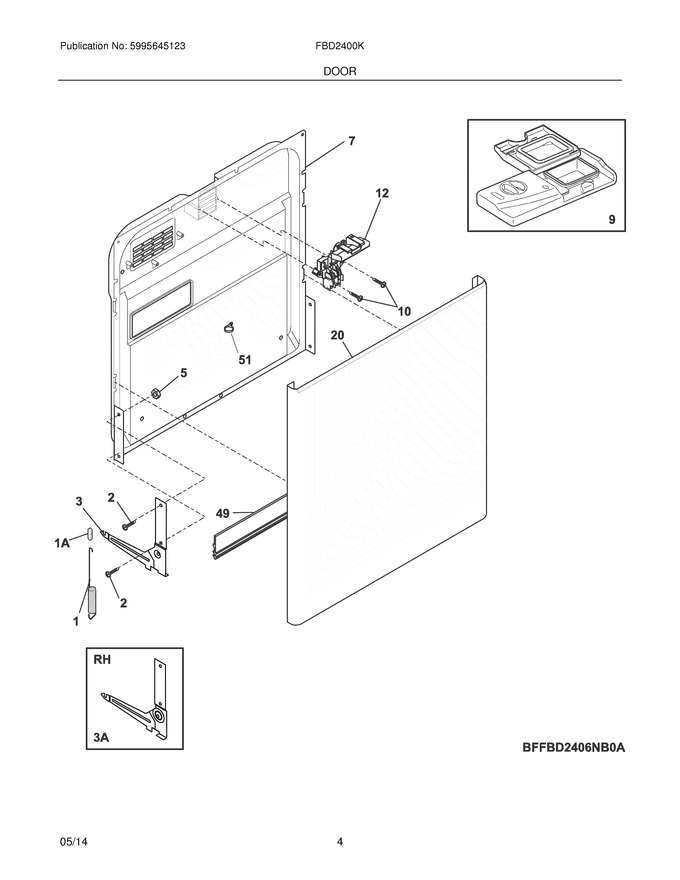 Diagram for FBD2400KB6B