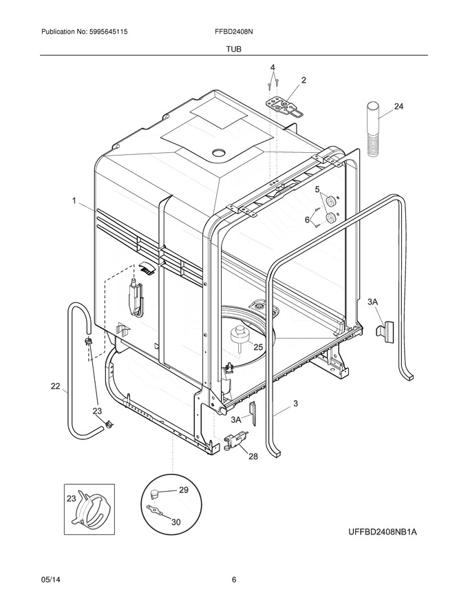 Diagram for FFBD2408NW1A