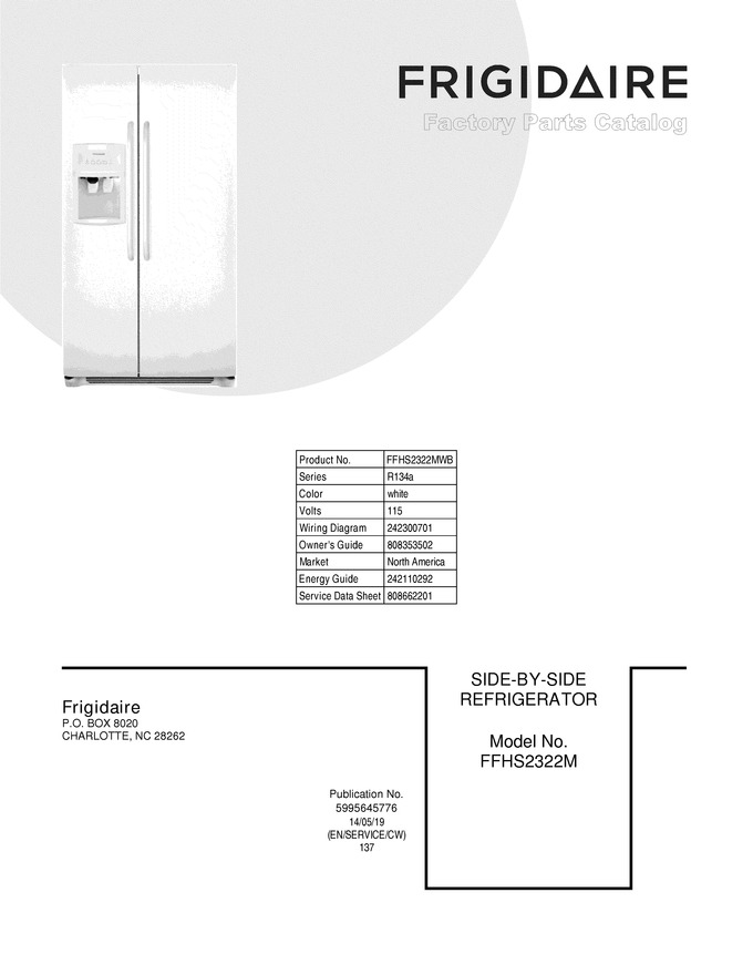Diagram for FFHS2322MWB