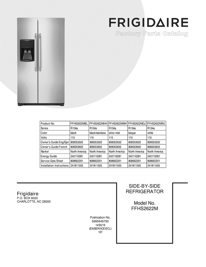 Diagram for FFHS2622MMH