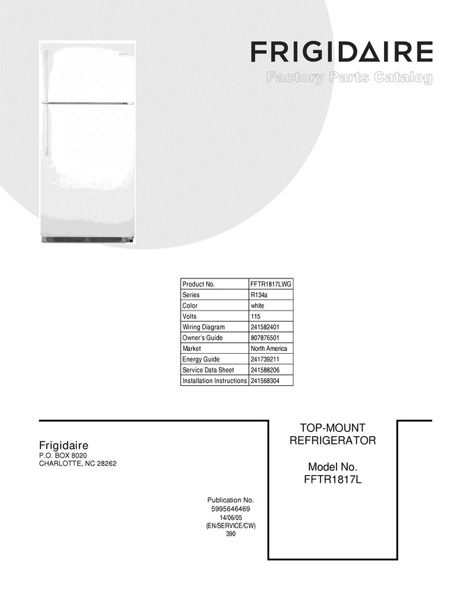 Diagram for FFTR1817LWG