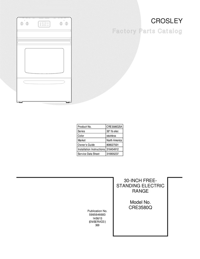 Diagram for CRE3580QSA