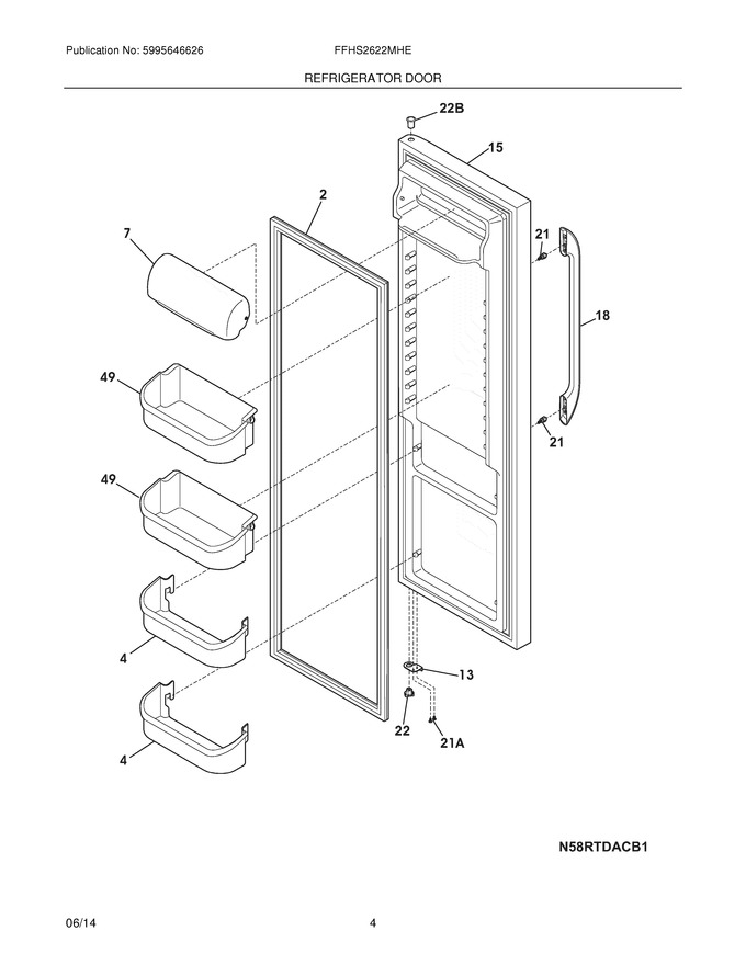 Diagram for FFHS2622MHE