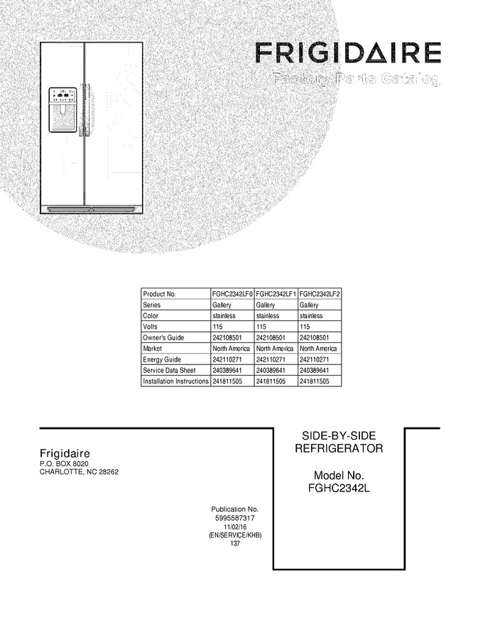 Diagram for FGHC2342LF1