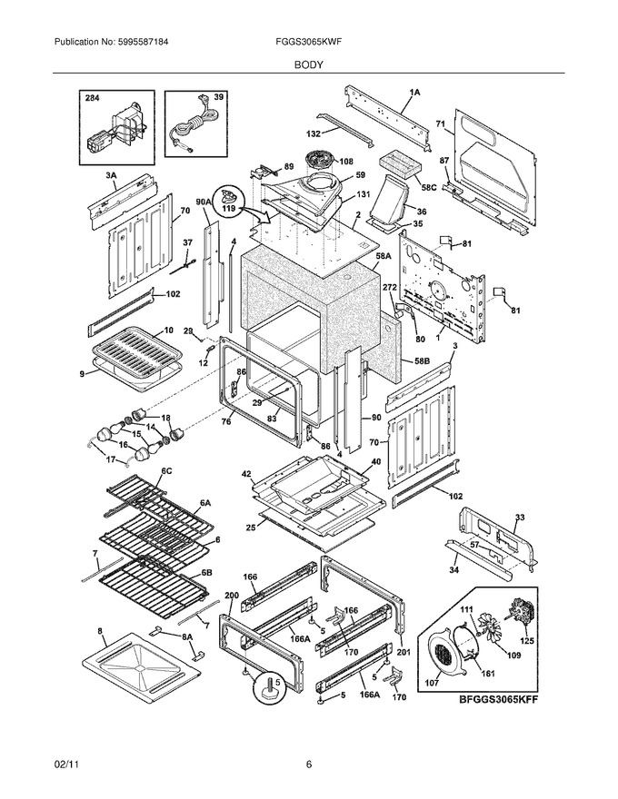Diagram for FGGS3065KWF