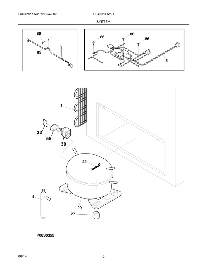 Diagram for FFC0723DW21