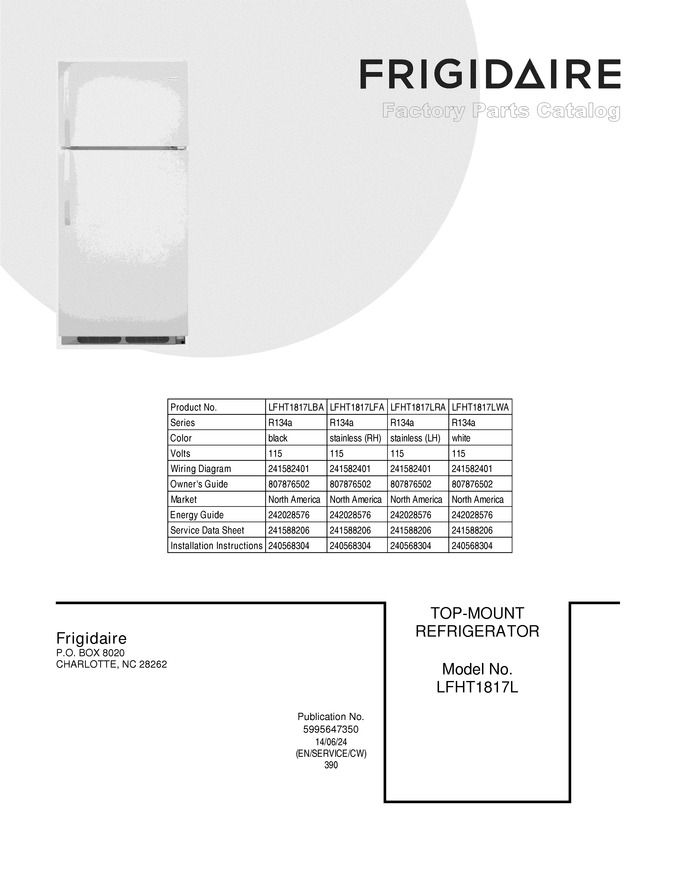 Diagram for LFHT1817LBA