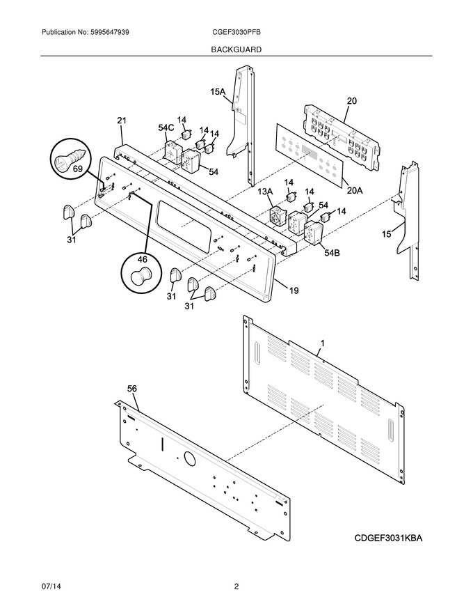 Diagram for CGEF3030PFB