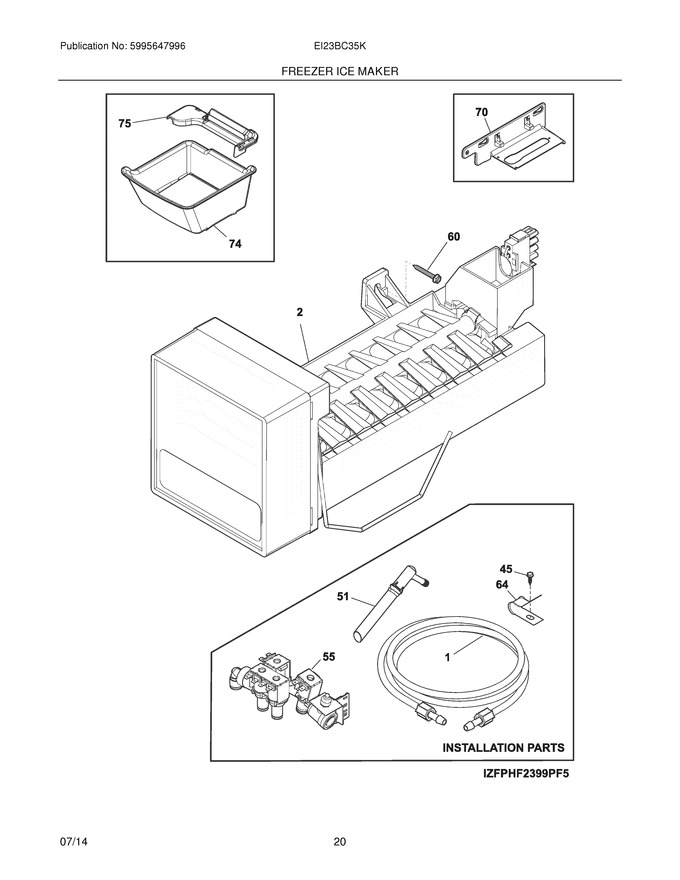 Diagram for EI23BC35KW8