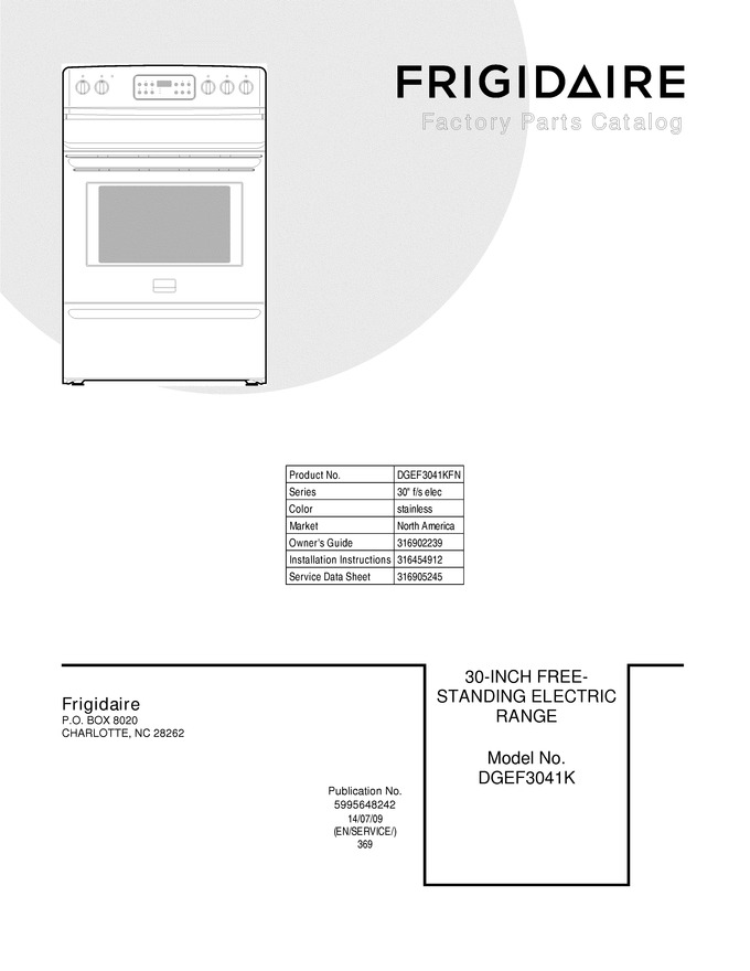 Diagram for DGEF3041KFN