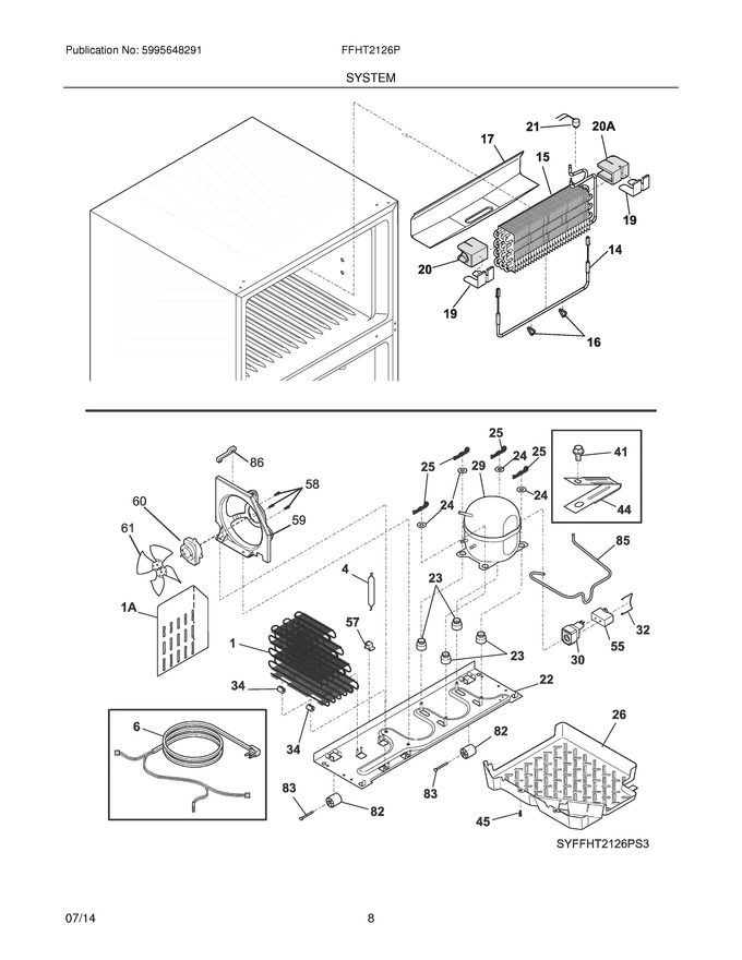 Diagram for FFHT2126PS4