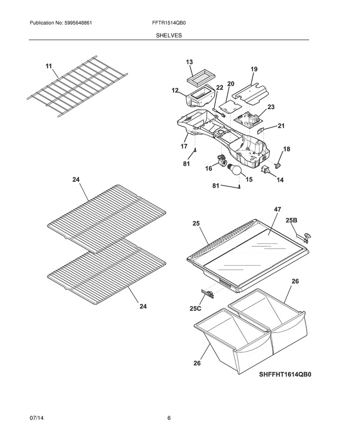 Diagram for FFTR1514QB0