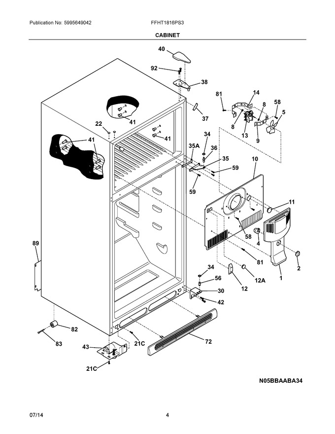 Diagram for FFHT1816PS3