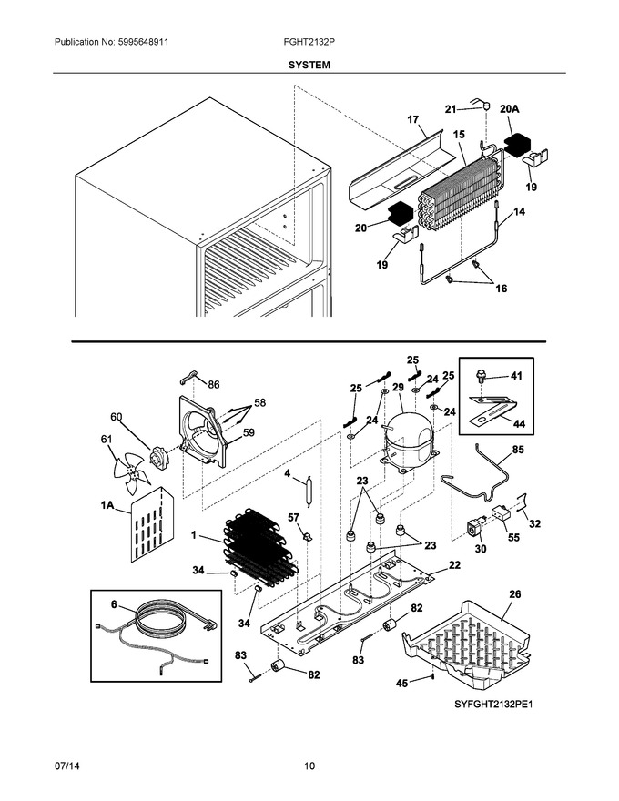 Diagram for FGHT2132PE2