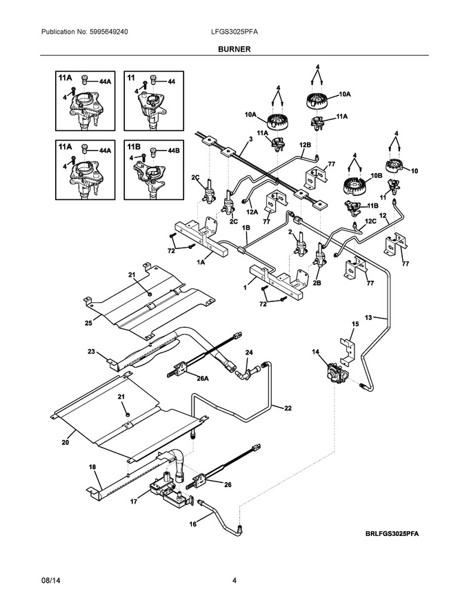 Diagram for LFGS3025PFA