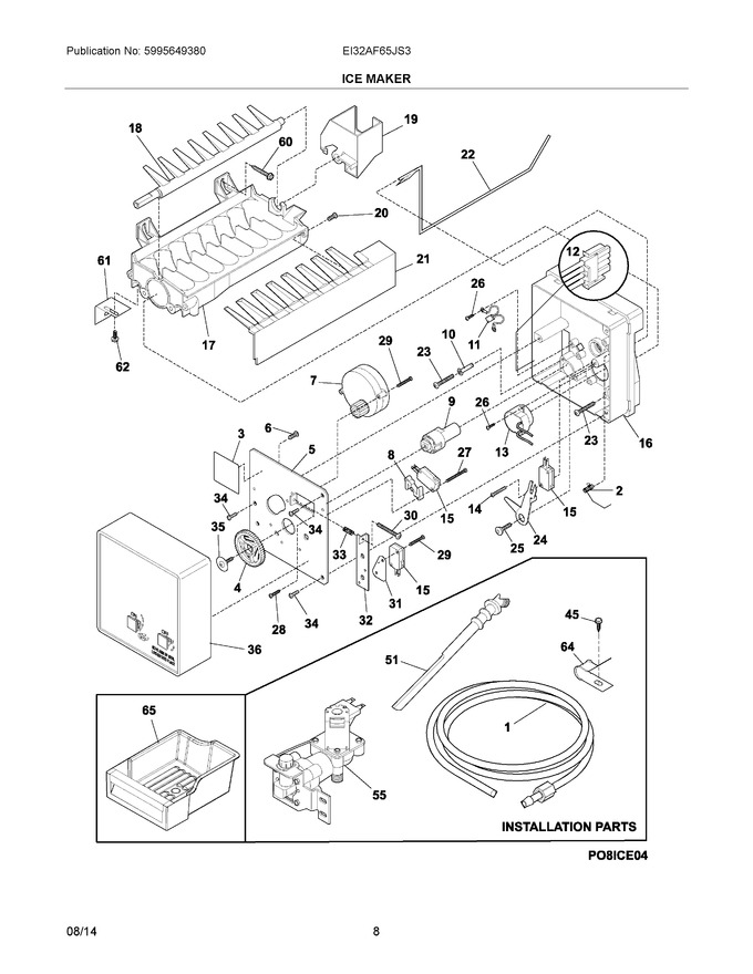 Diagram for EI32AF65JS3