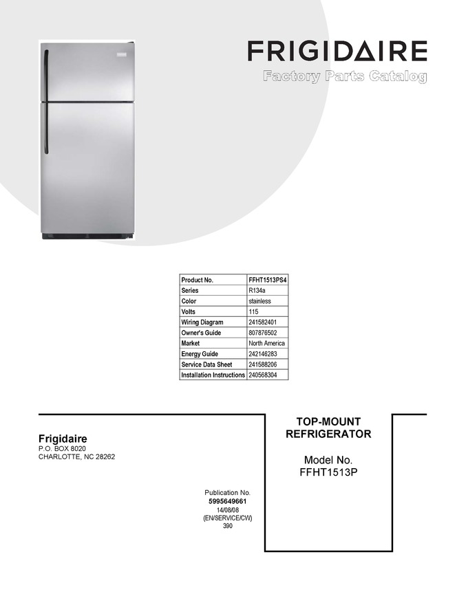 Diagram for FFHT1513PS4