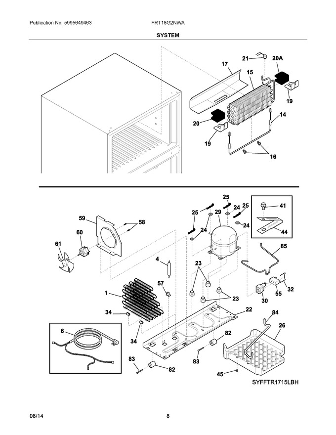 Diagram for FRT18G2NWA