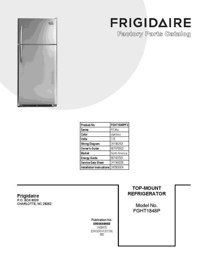 Diagram for FGHT1848PF3