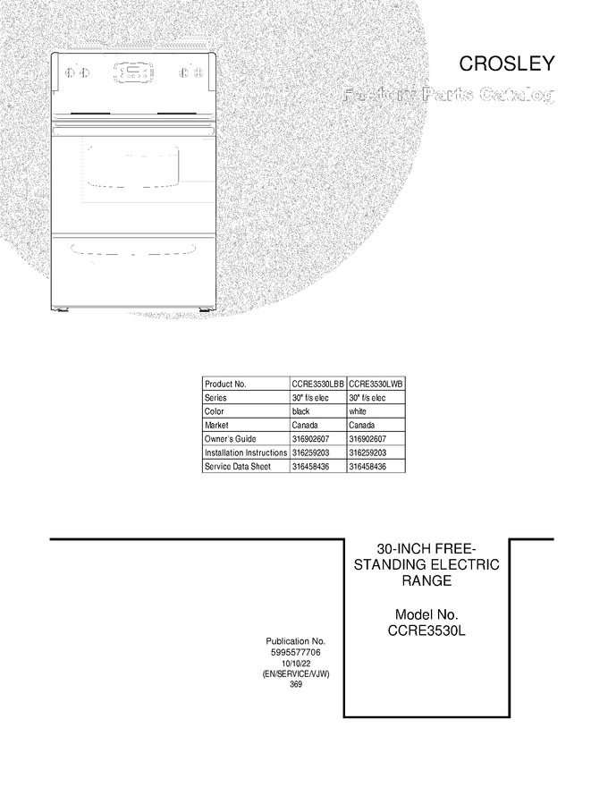 Diagram for CCRE3530LWB