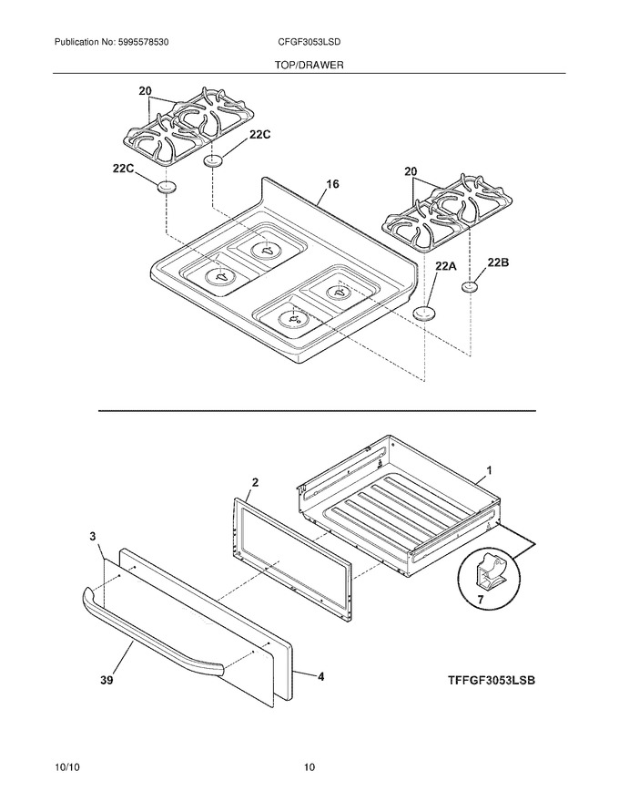 Diagram for CFGF3053LSD