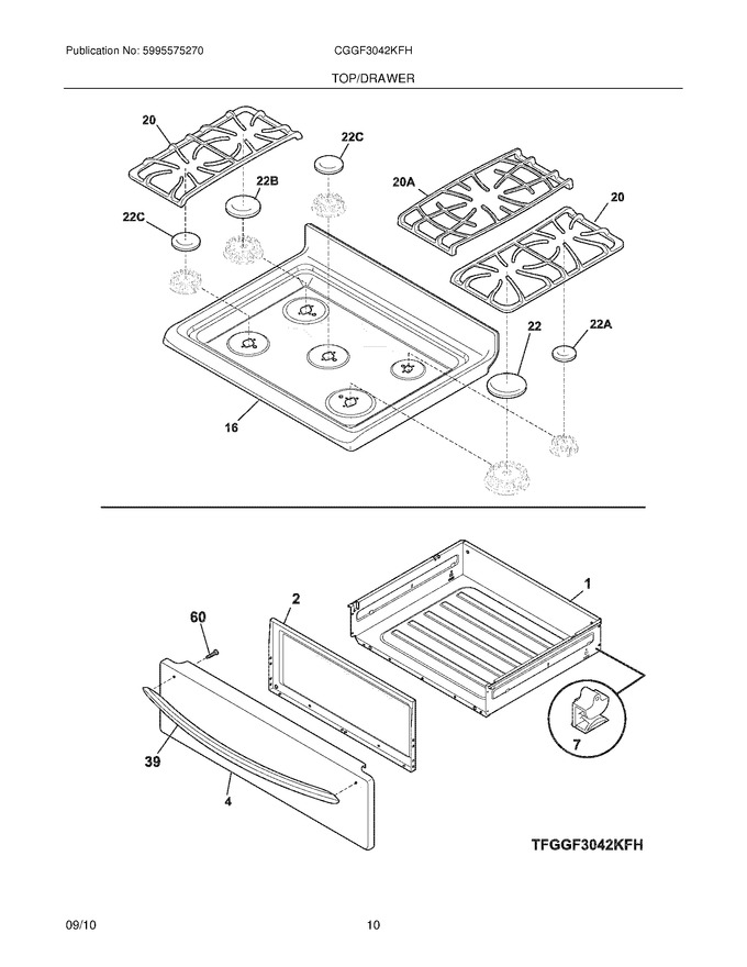 Diagram for CGGF3042KFH