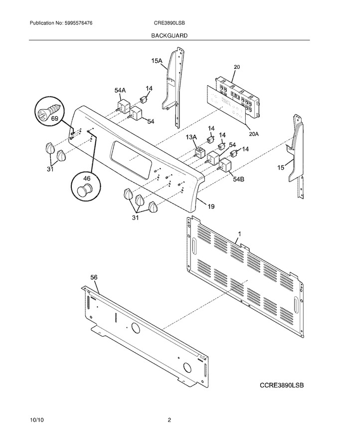 Diagram for CRE3890LSB