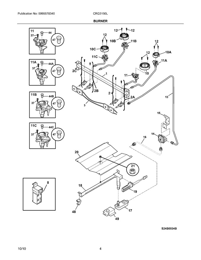 Diagram for CRG3150LWC