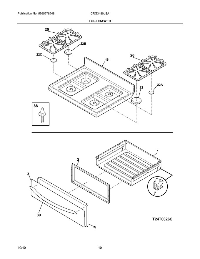 Diagram for CRG3480LSA