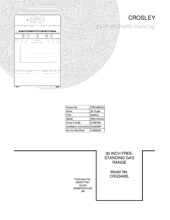 Diagram for CRG3490LSC