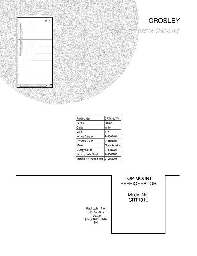 Diagram for CRT181LW1