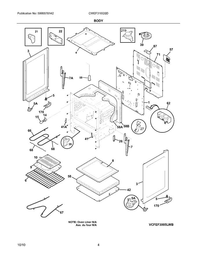 Diagram for CWEF310GSD