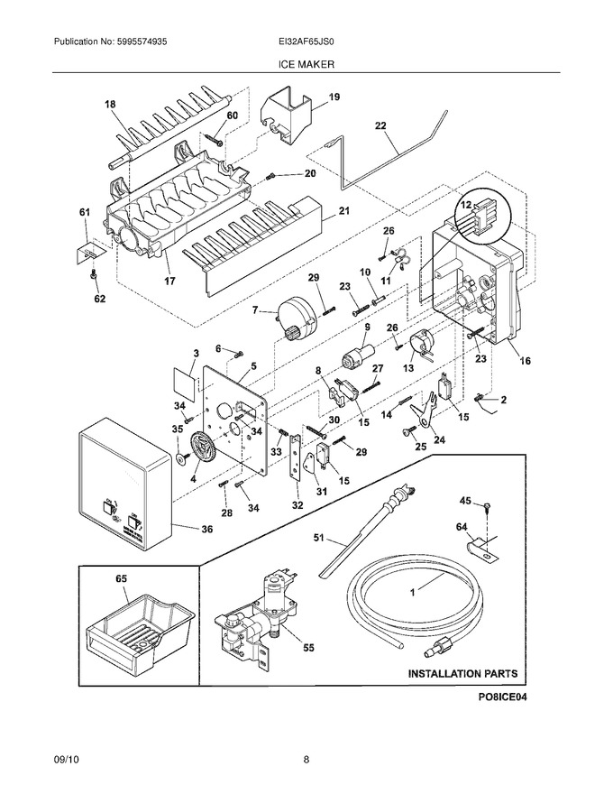 Diagram for EI32AF65JS0