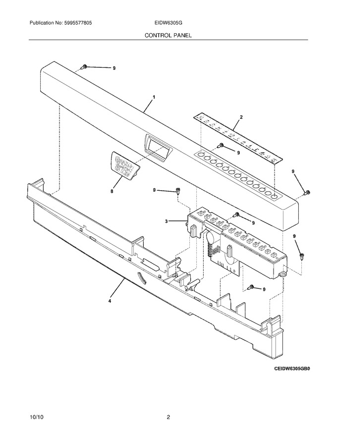 Diagram for EIDW6305GW1A
