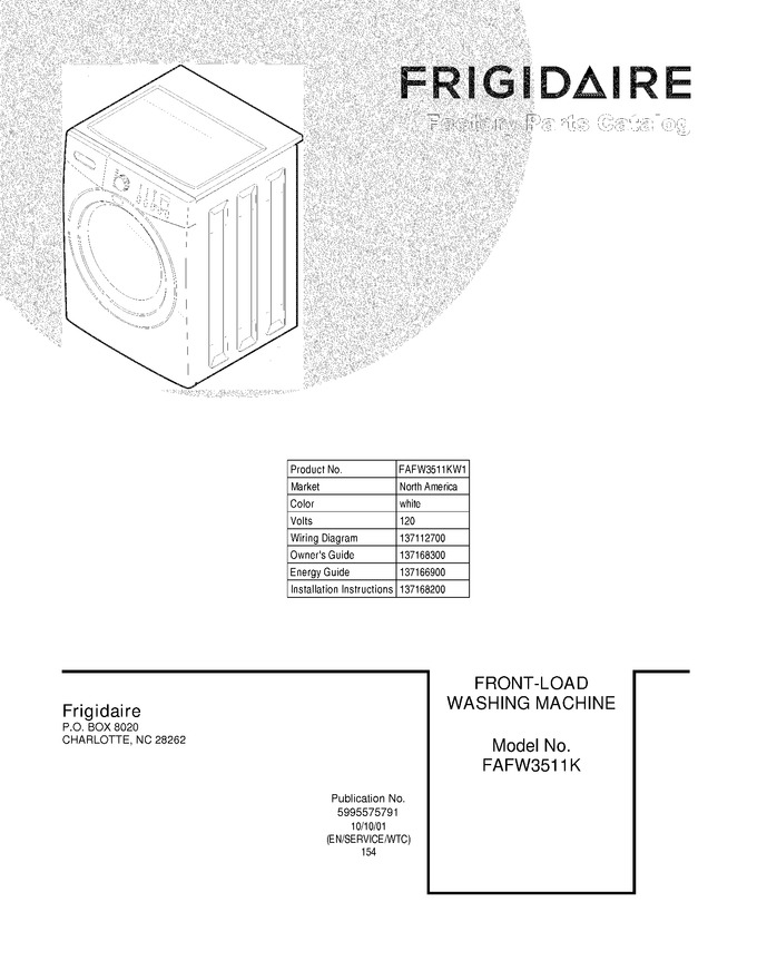 Diagram for FAFW3511KW1