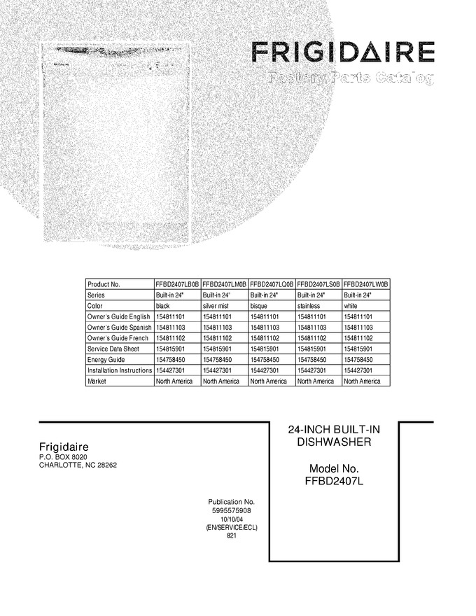 Diagram for FFBD2407LB0B