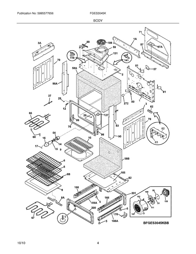 Diagram for FGES3045KBB