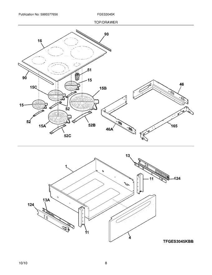 Diagram for FGES3045KBB