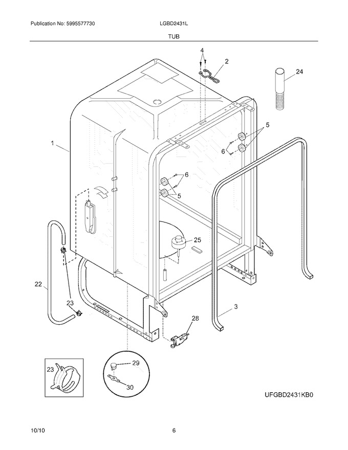Diagram for LGBD2431LF0A